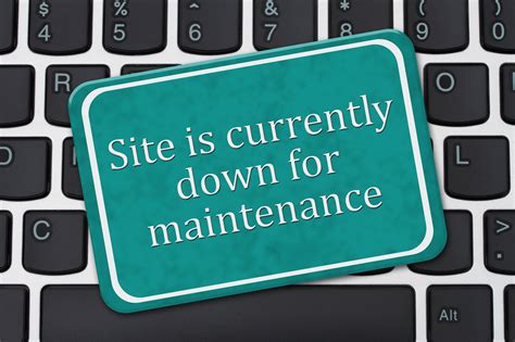 site down